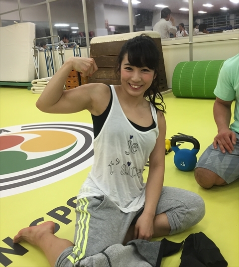 001362 - 【筋肉アイドル】才木玲佳「とにかく筋肉を大きくしたい！」プライベートトレーニングに潜入取材！！