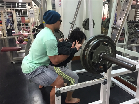 IMG 0624 R - 【筋肉アイドル】才木玲佳「とにかく筋肉を大きくしたい！」プライベートトレーニングに潜入取材！！