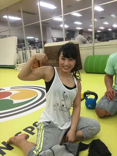 IMG 0653 R - 【筋肉アイドル】才木玲佳「とにかく筋肉を大きくしたい！」プライベートトレーニングに潜入取材！！