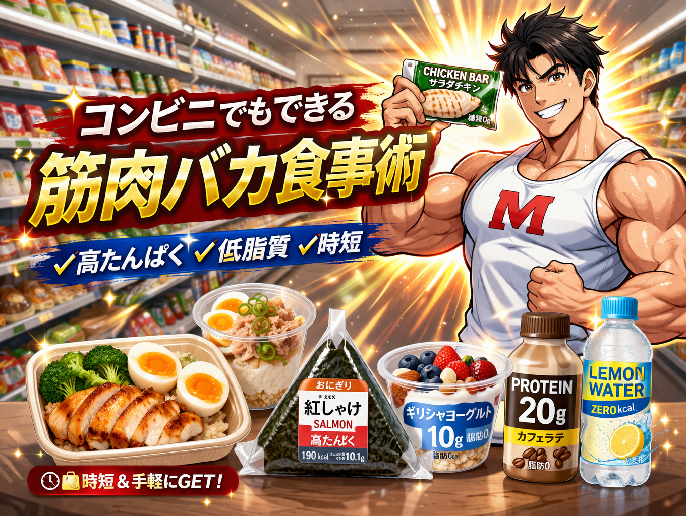 951939fe 74c0 4ad4 a727 22c077677f55 - コンビニでもできる筋肉バカ食事術